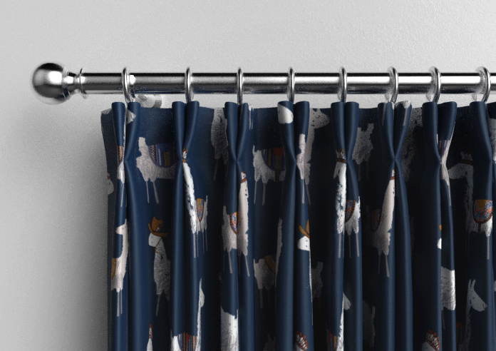 Alpaca, Indigo - Made to Measure Curtains - Image 10